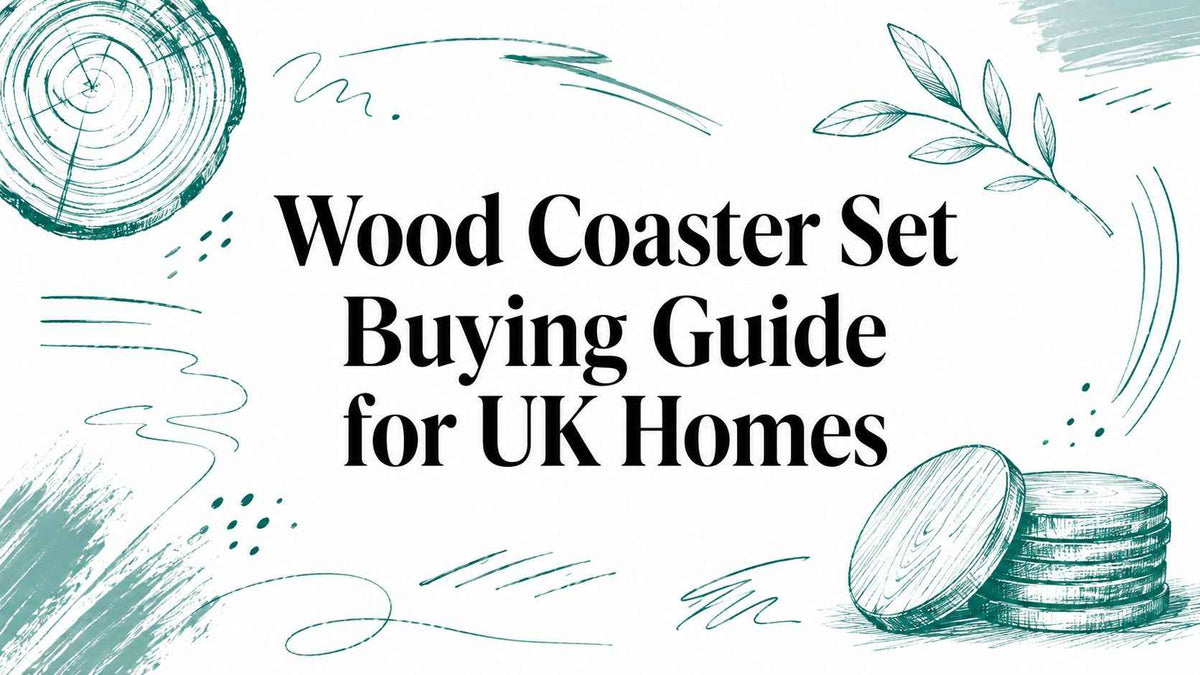 Wood Coaster Set Buying Guide for UK Homes - N-TASH