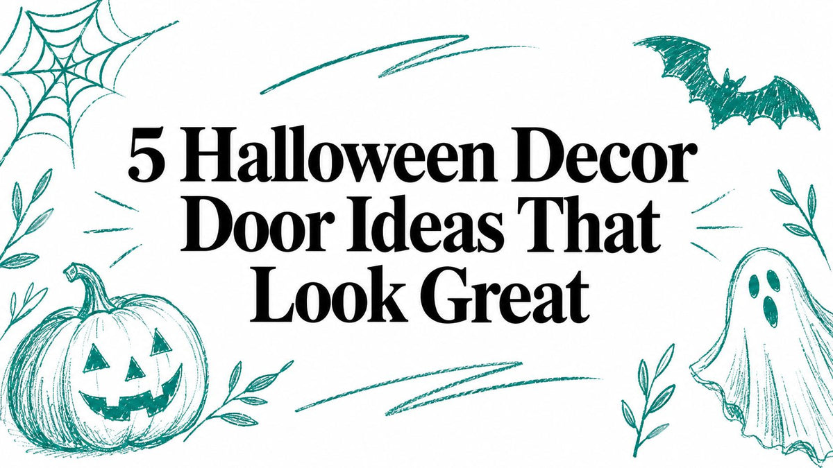 5 Halloween Decor Door Ideas That Look Great
