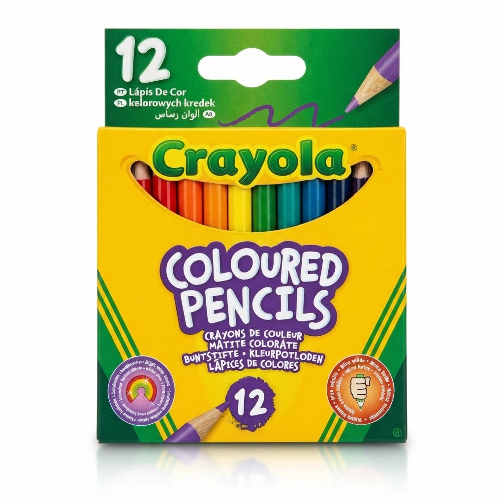 Crayola Half Length Pencils 12's
