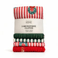 Christmas Microfiber Towels Pack of 5