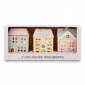 Christmas LED House Ornaments