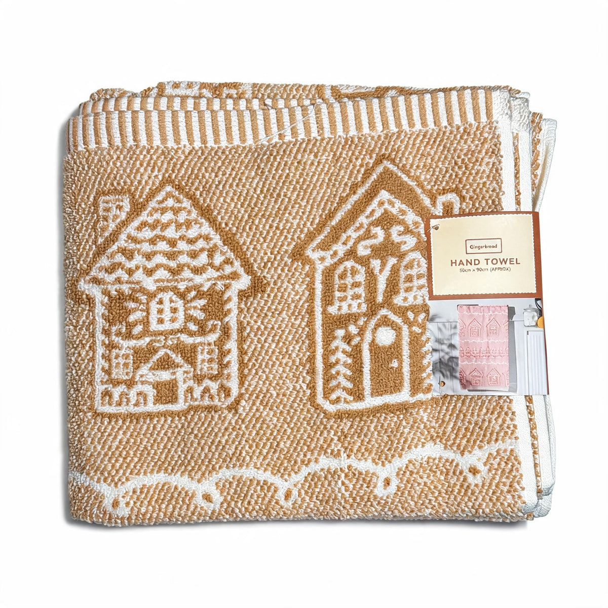 Christmas Gingerbread Hand Towel 50x90cm