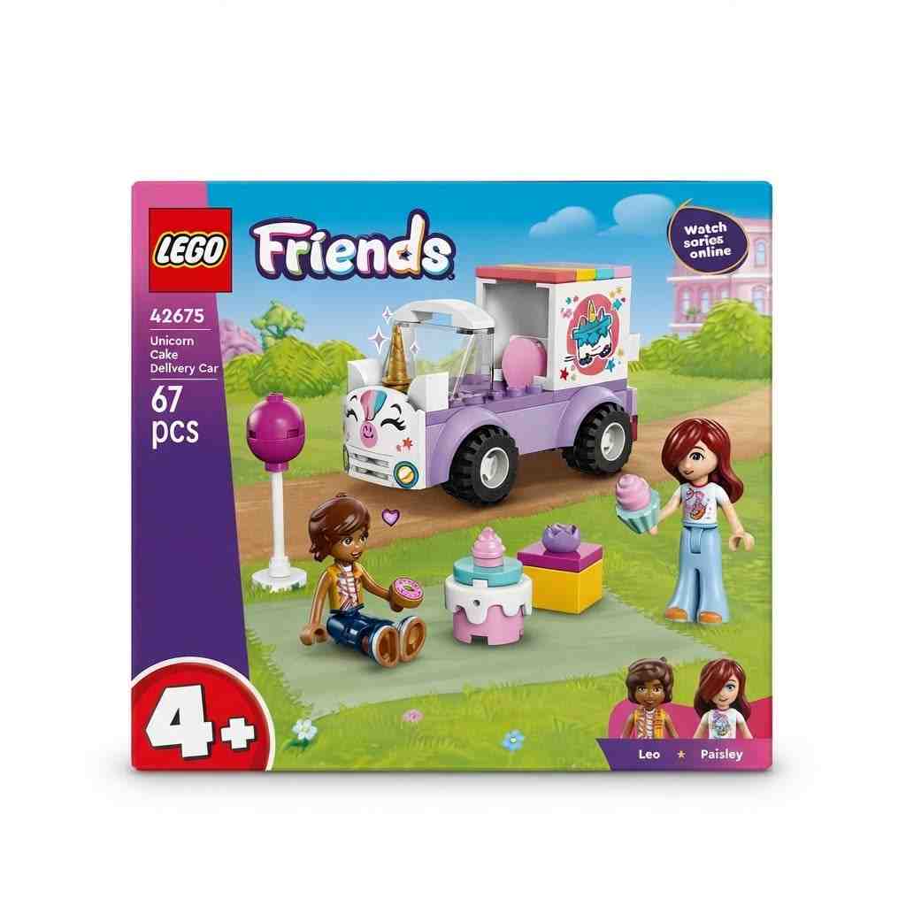 LEGO Friends 42675 Unicorn Cake Delivery Car