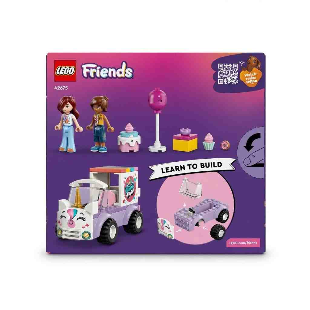 LEGO Friends 42675 Unicorn Cake Delivery Car