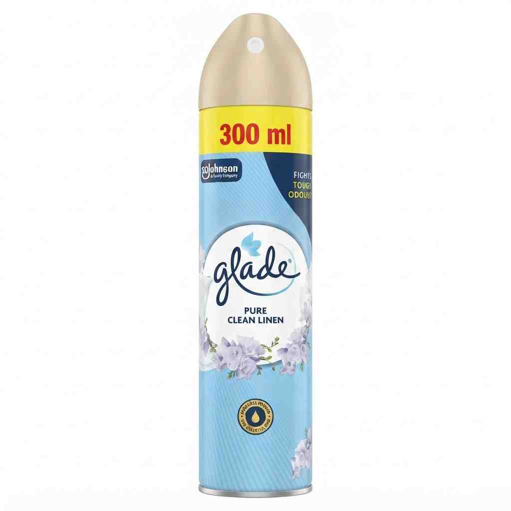 Glade True Scent Aerosol Clean Linen 300ml