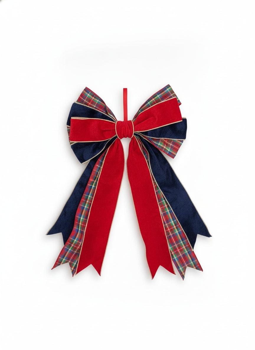 Christmas Long Tail Bows