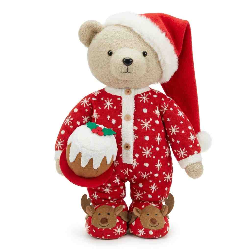 Adjustable Teddy Christmas Decoration: Elevate Your Holiday Spirit with a Charming Touch - N-TASH
