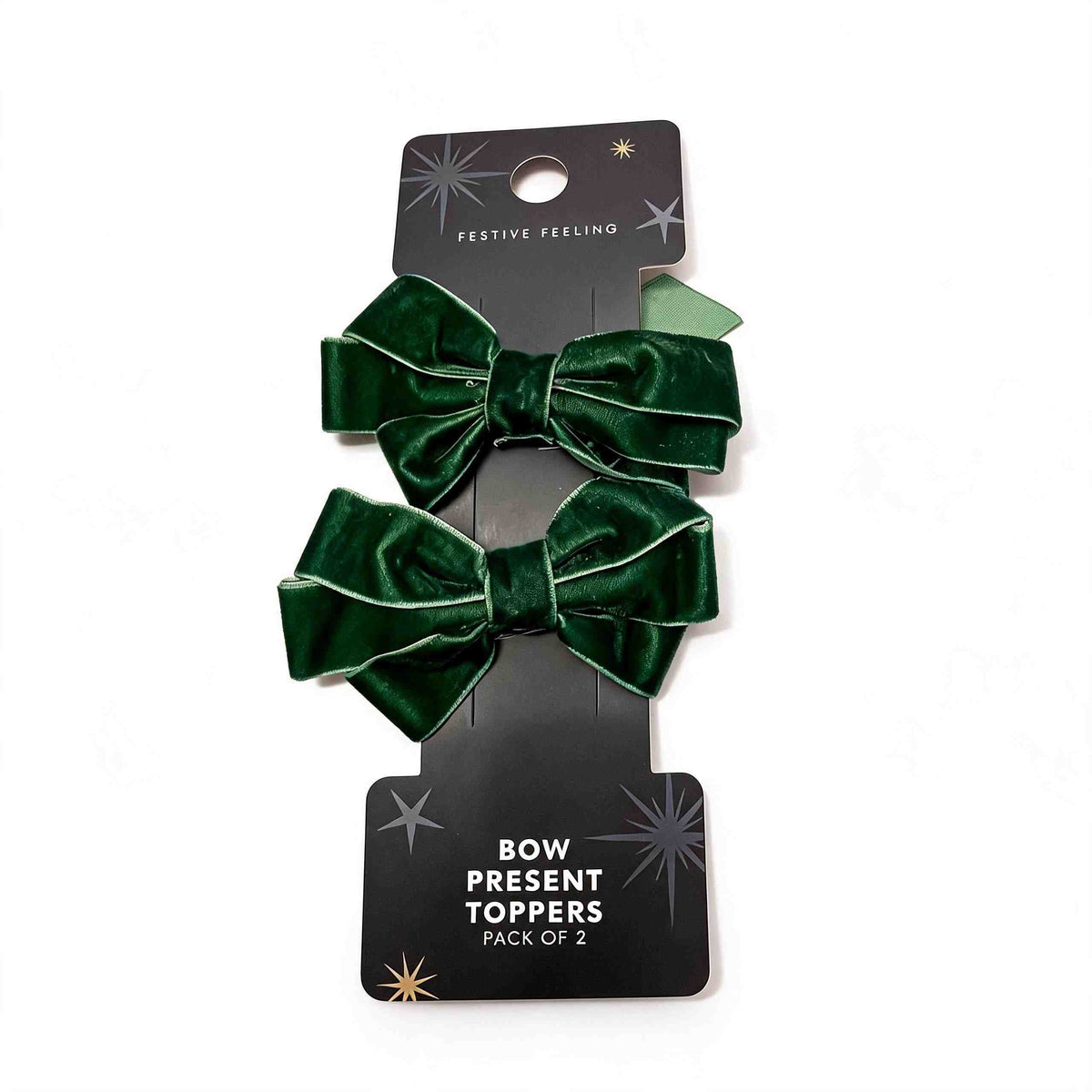 Christmas Bow Present Topper pack of 2 - N-TASH