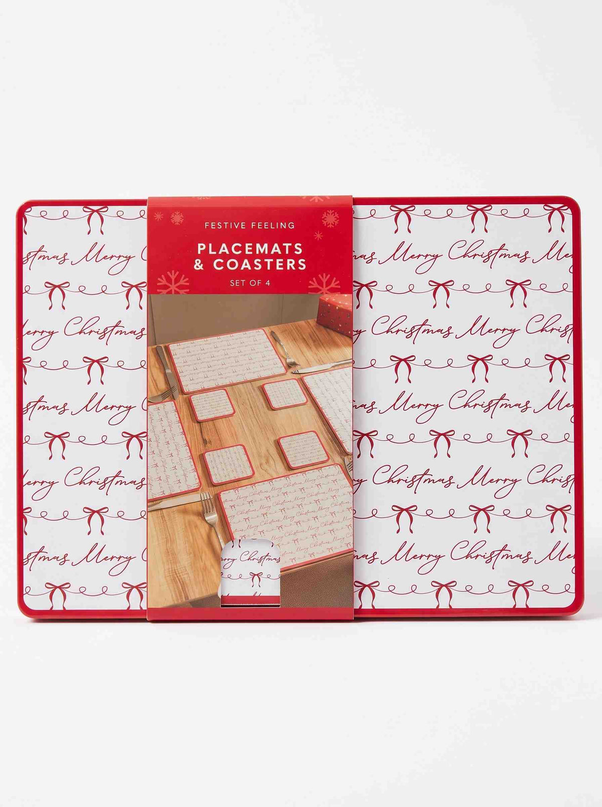 Christmas Dining Placemat and Coaster Set - N-TASH