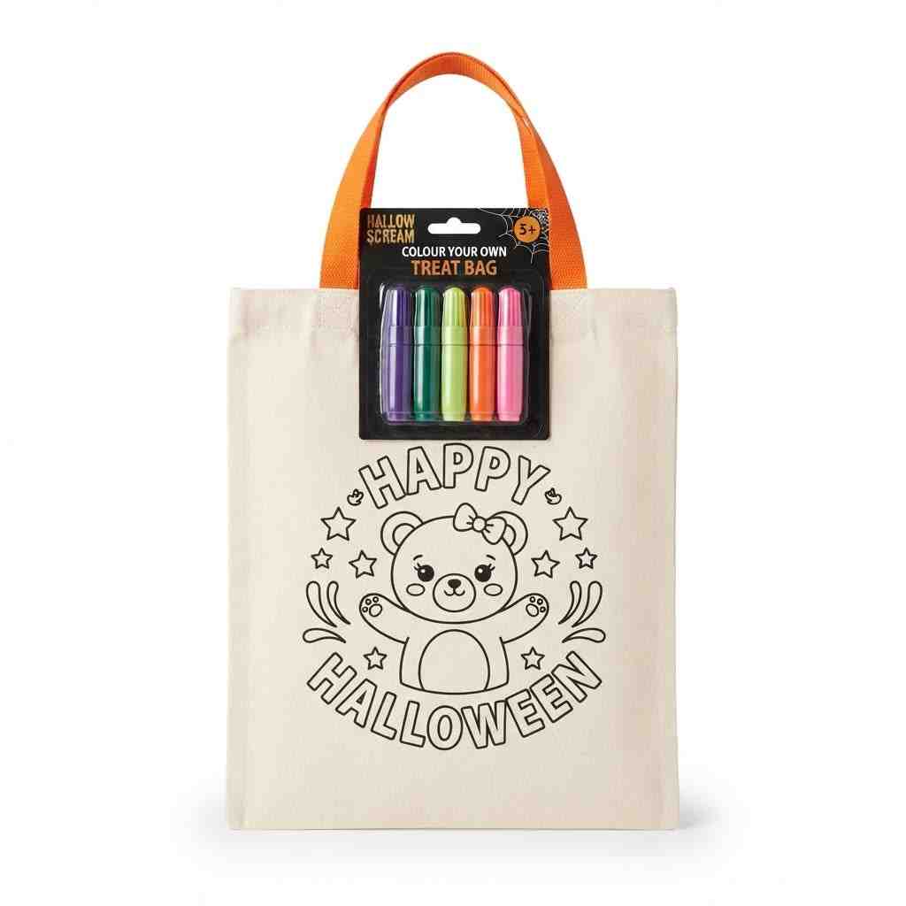 Colour Your Own Tote Bag - N-TASH