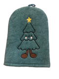Cozy Up Your Bath Time with the Bathing Wash Mitt Christmas Tree - N-TASH
