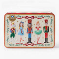 Delightful Christmas Shortbread Biscuits in a Charming Nutcracker Tin Box