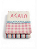 Elevate Your Kitchen Décor with Checked Pink and White Tea Towels - N-TASH