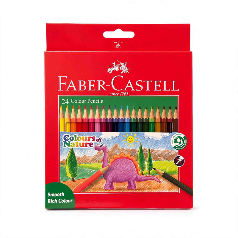Faber-Castell 24 Colouring Pencils Set - N-TASH