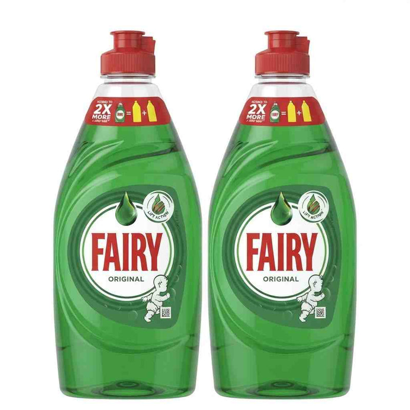 Fairy Washing Up Liquid Original 320ml Twin Pack - N-TASH