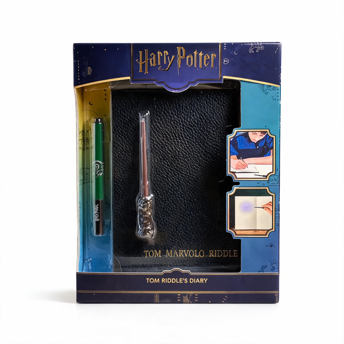 Harry Potter Tom Riddle's Diary Notebook Pen & Torch - N-TASH