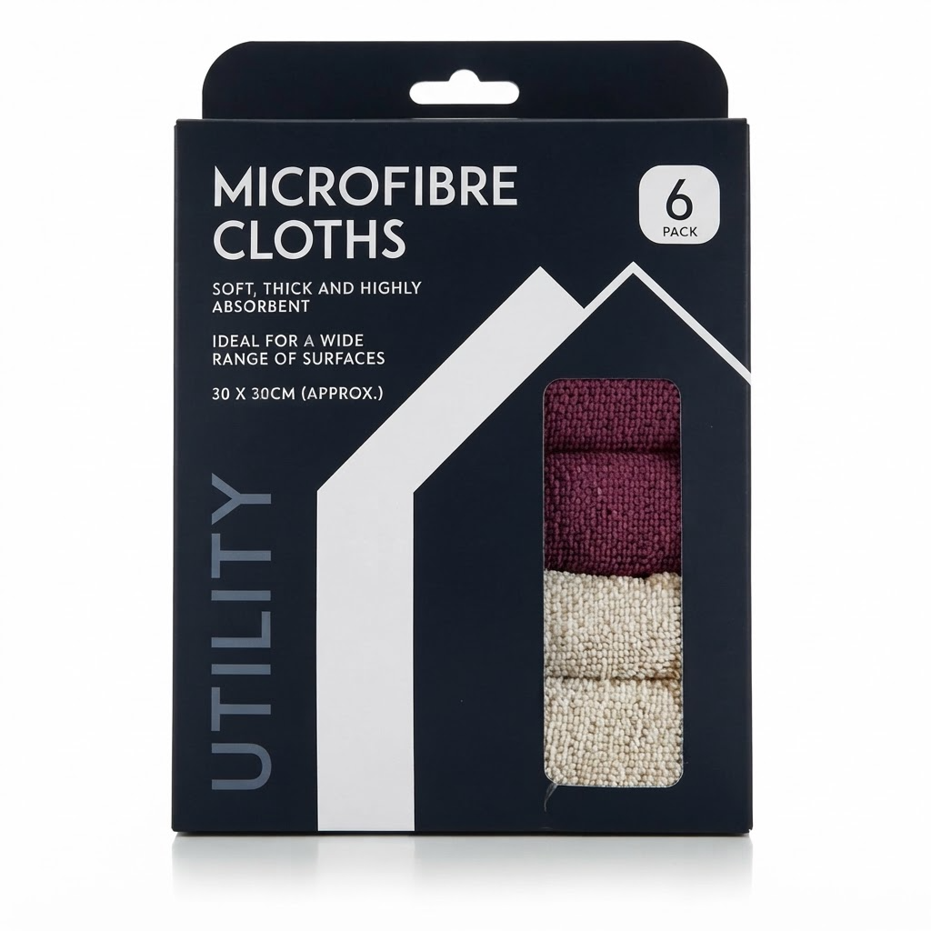 Microfibre Towels 6 Pack - N-TASH
