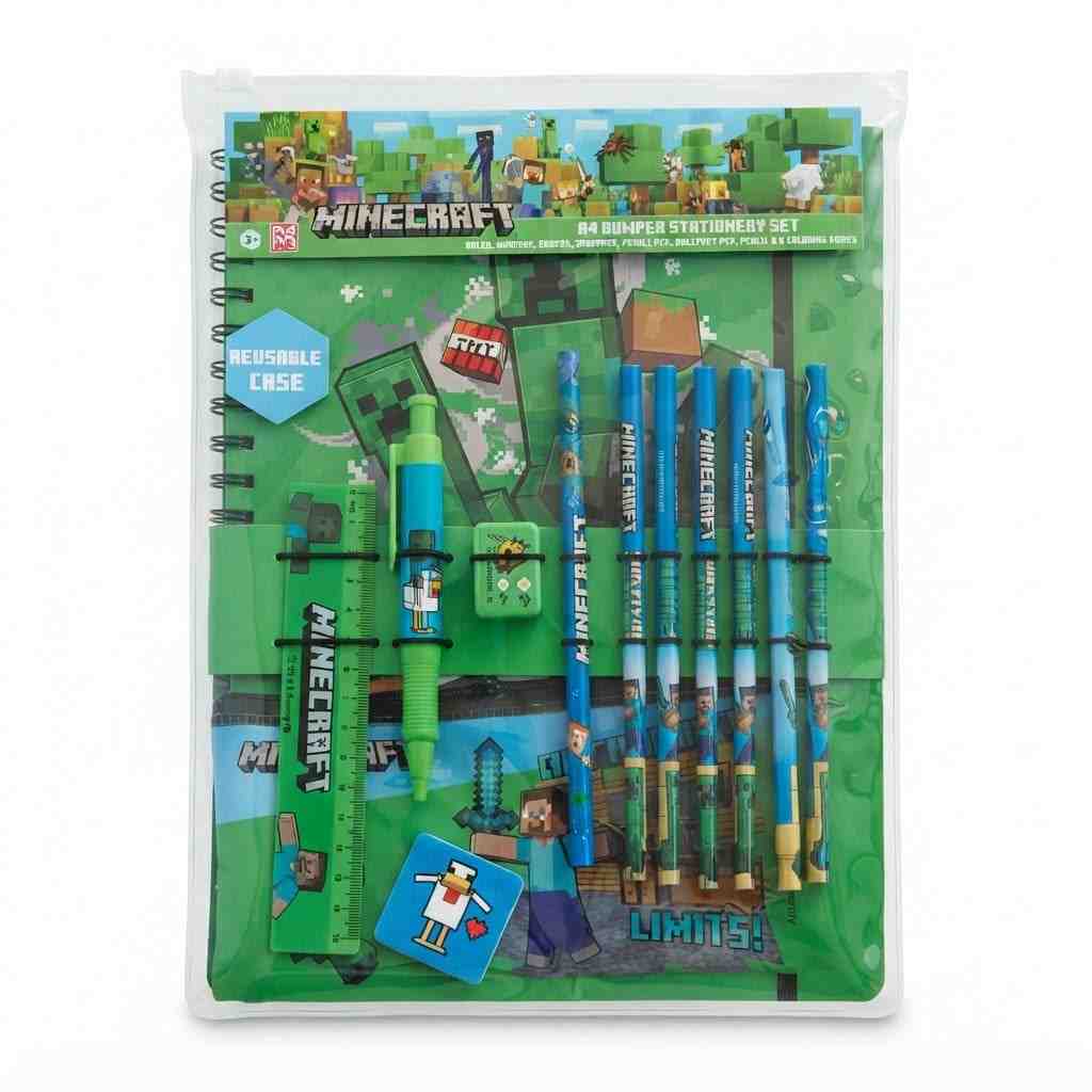 Minecraft Stationery Set - N-TASH