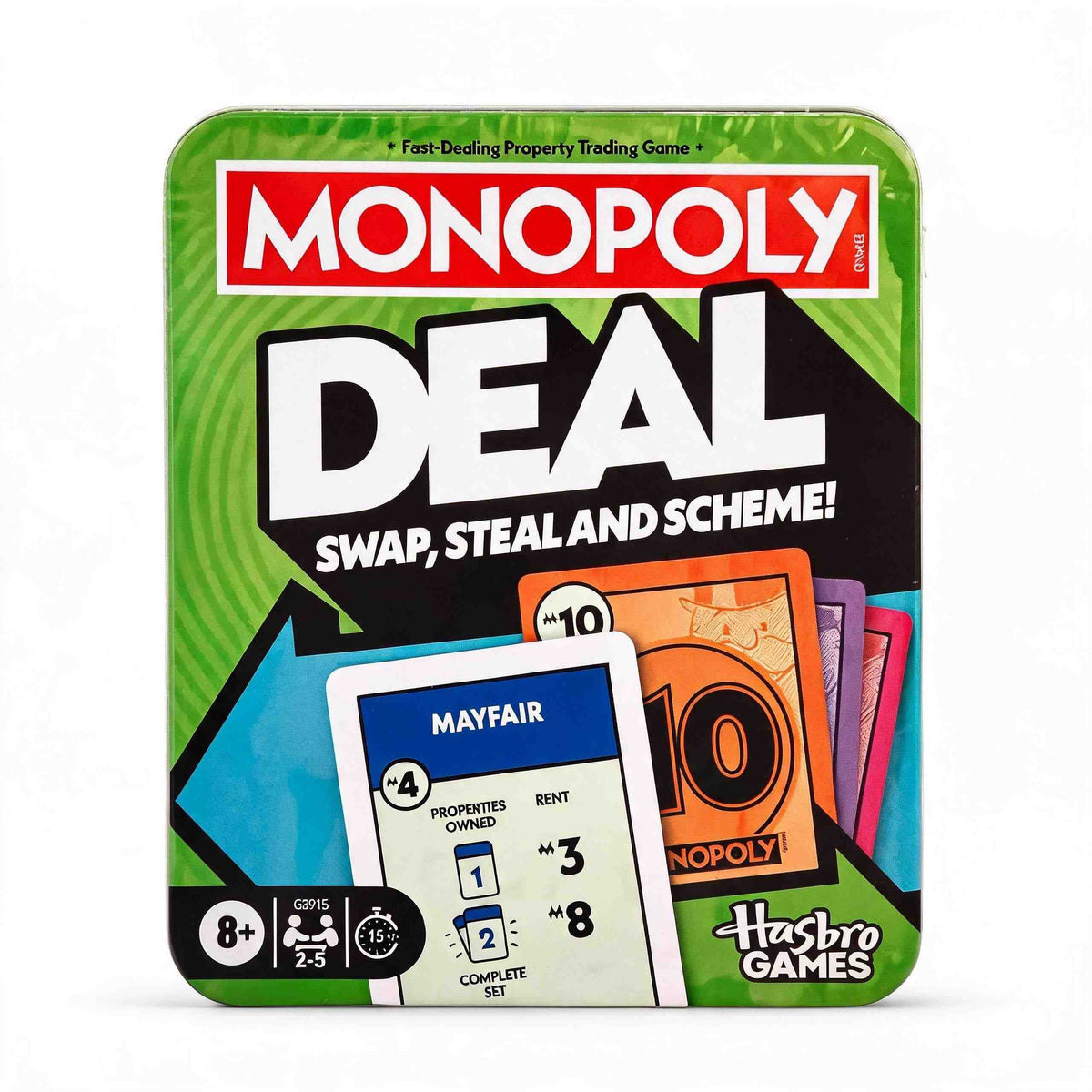 Monopoly Deal Card Game Tin - N-TASH