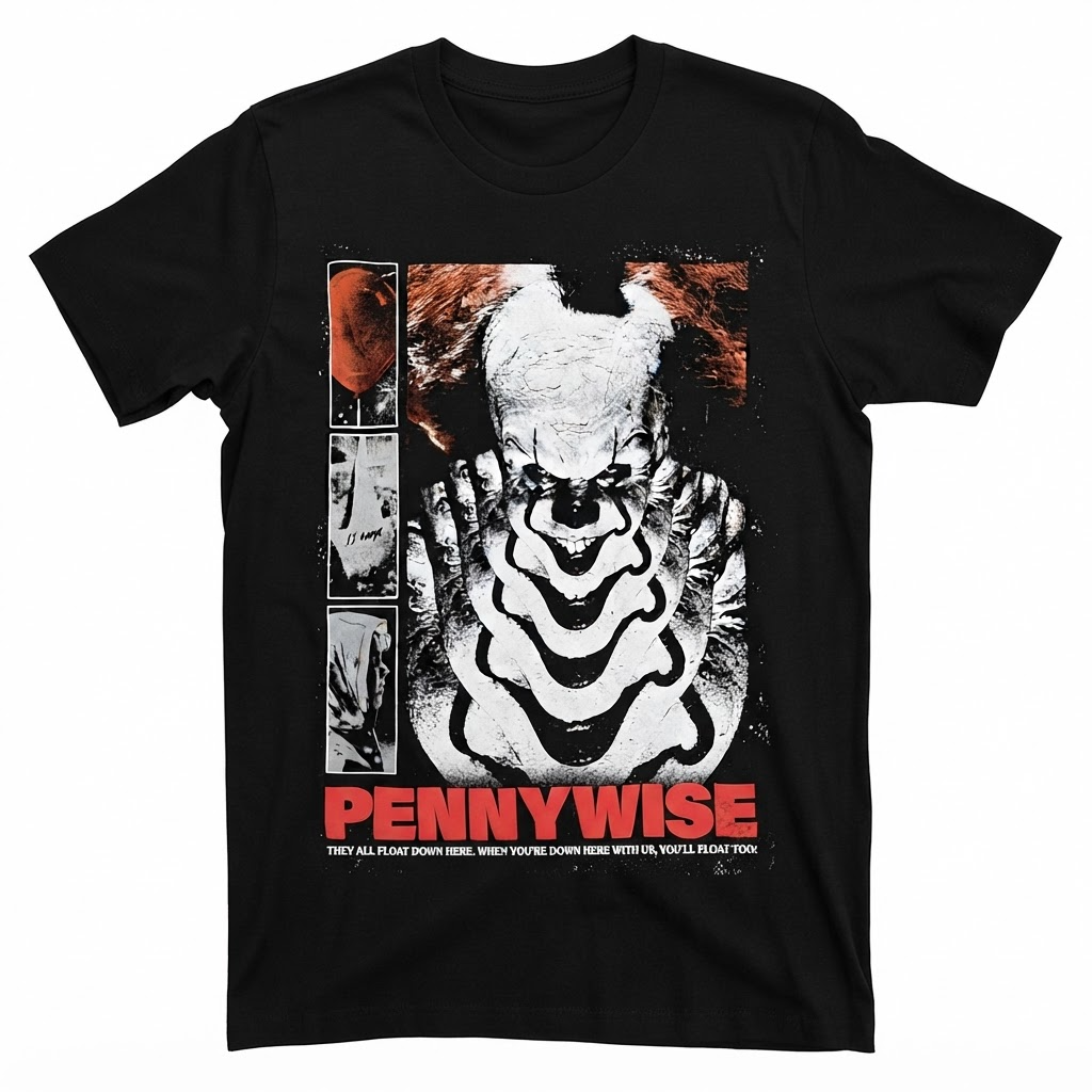 Pennywise Black T-Shirt - N-TASH