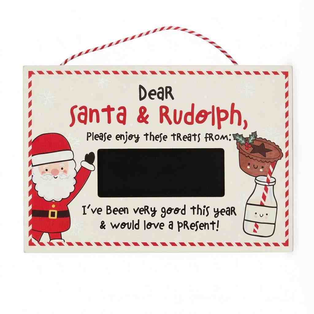 Personalized Santa Name Plaque - Create Magical Memories This Christmas