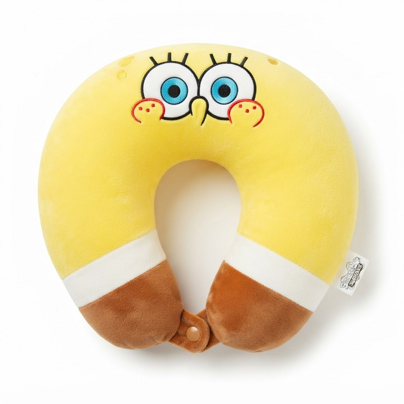 SpongeBob SquarePants Travel Neck Pillow Cushion - N-TASH