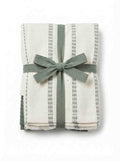 Terry Tea Towels (Pack of 4) - Green - N-TASH