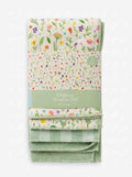 Wildflower Microfiber Cloth Pack - Effortless Cleaning and Sustainability